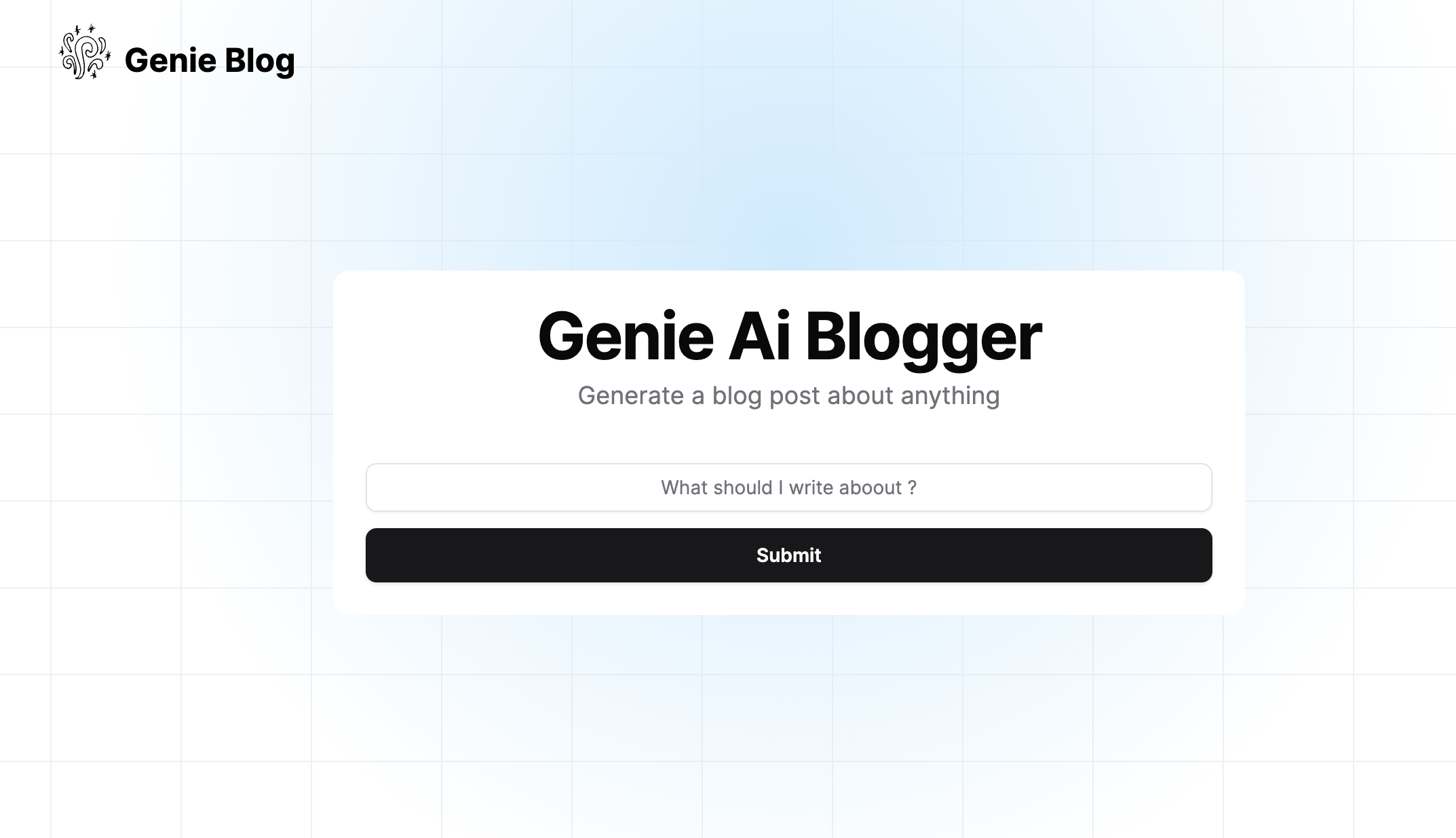 Genie Blog